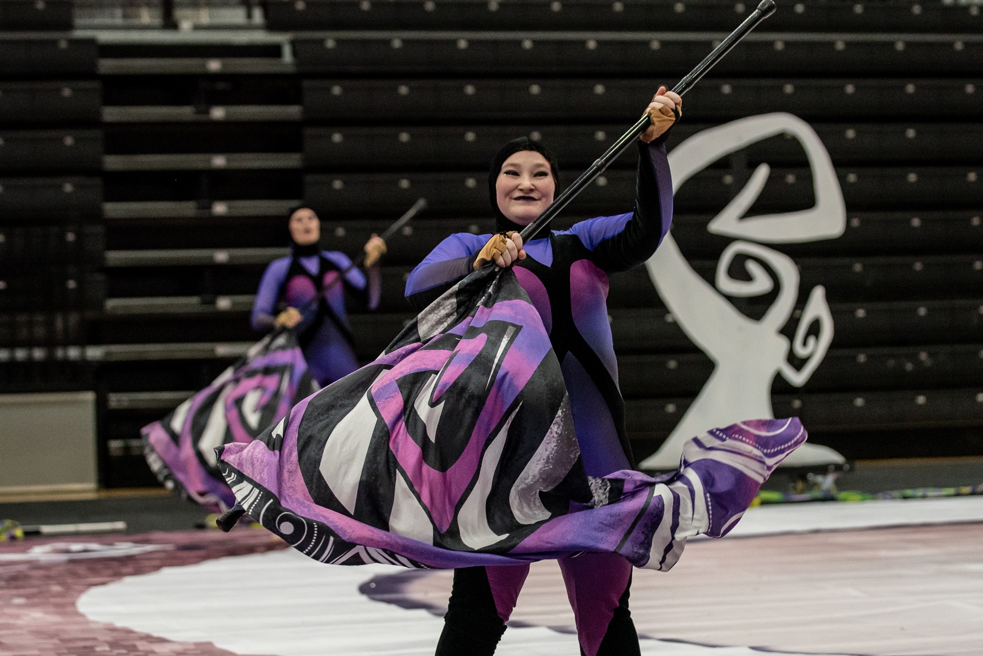 THS-Winter Guard-credit B. Johnson Photography
